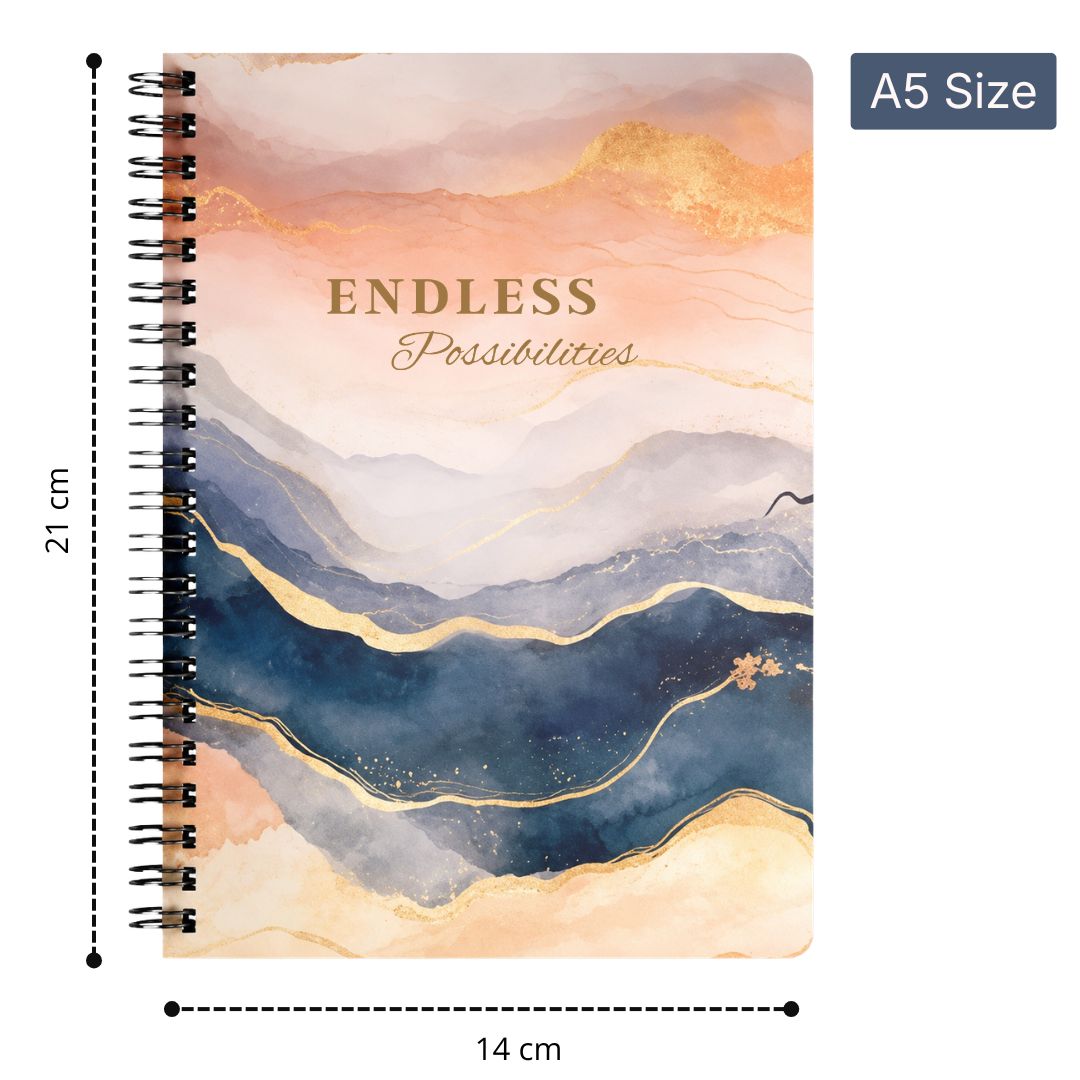 Loope Spiral Notebook A5  - Endless Possibilities | Loope | ST0069596
