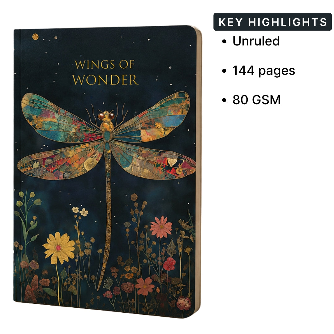 Loope A6 Wings Of Wonder Foil (UR) Notebook | Loope | ST0071417
