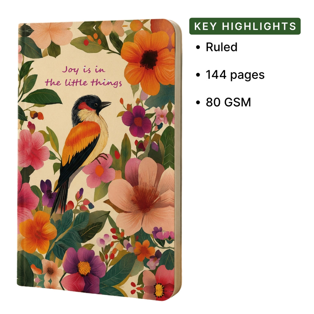 Loope A6 Joy Is In The Little Things Foil (R) Notebook