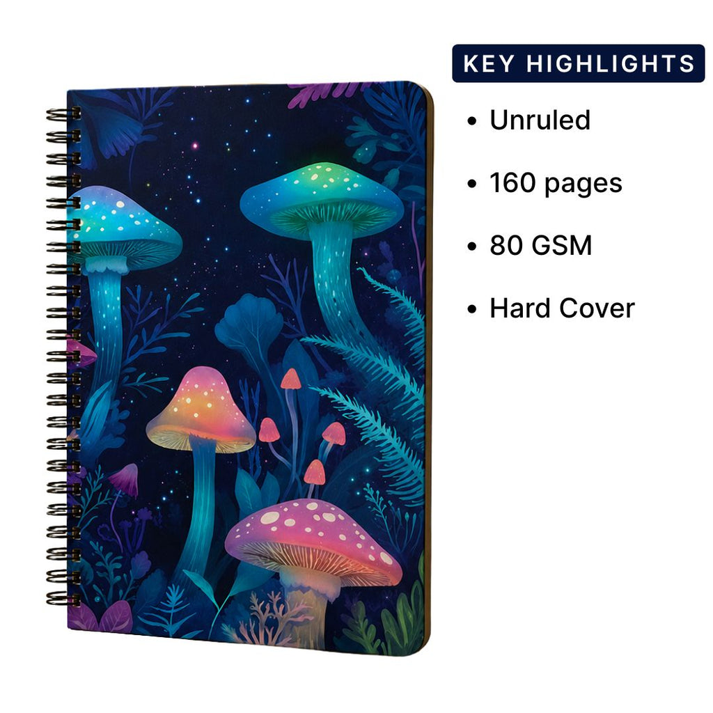 Loope Spiral Notebook A5  - Mystical Musings