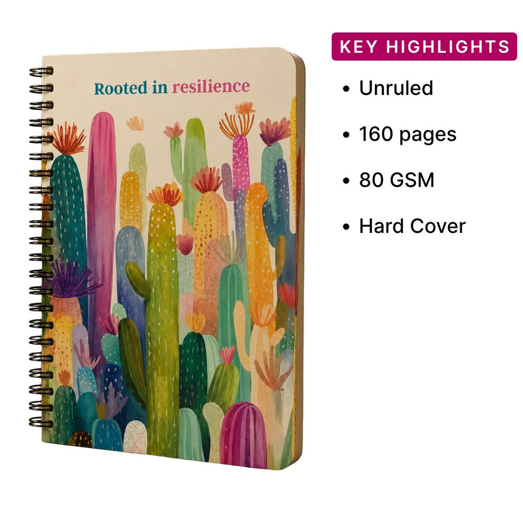 Loope Spiral Notebook A5  - Rooted In Resilience