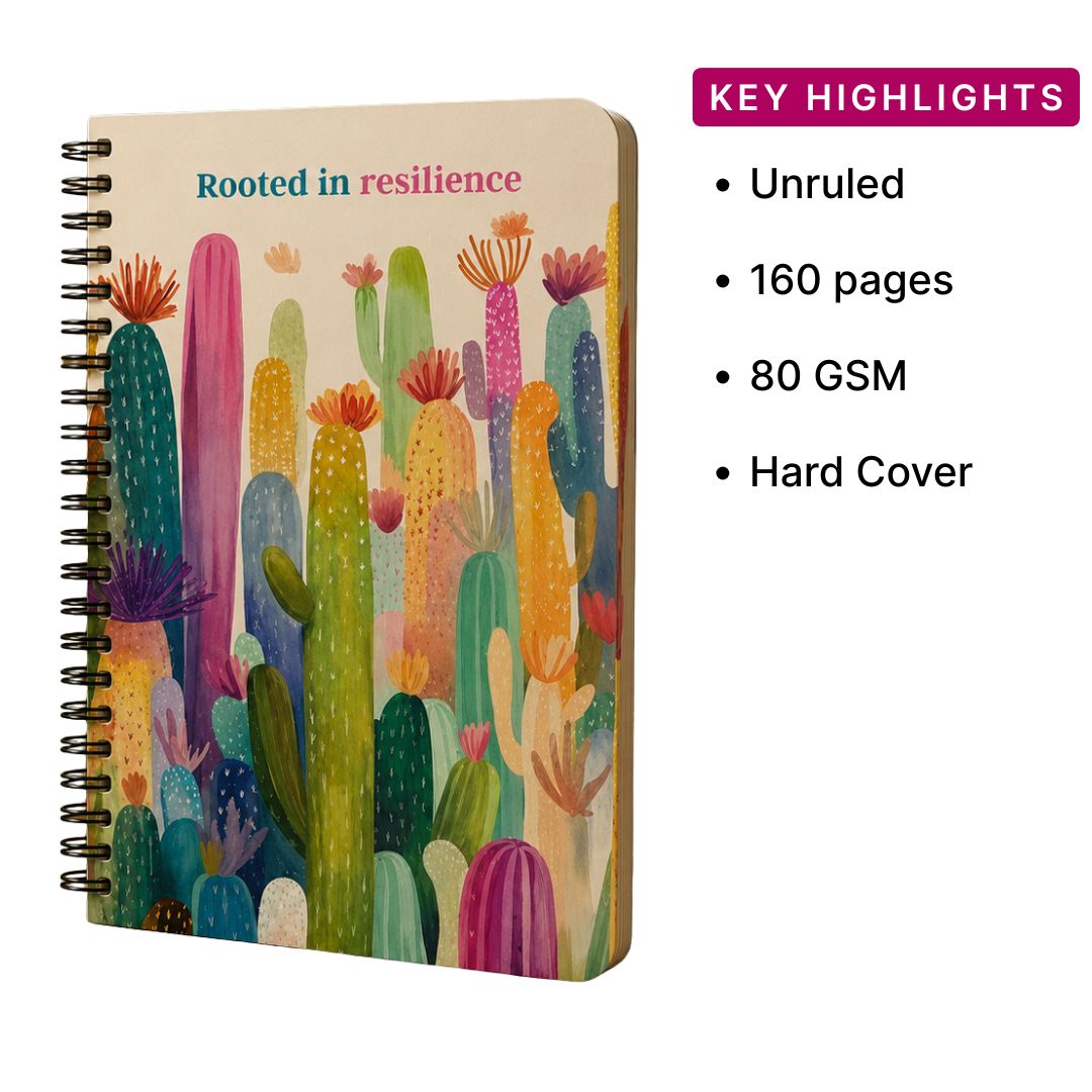 Loope Spiral Notebook A5  - Rooted In Resilience | Loope | ST0069595