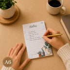 Loope Paws Breathe And Bloom Notes Pad - A6