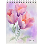 Loope A4 Sketch Pad – 50 Sheets Of Artistic Inspiration With Elegant Floral Cover